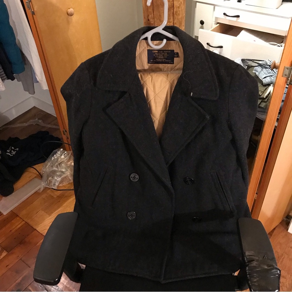 J Crew BayWater PeaCoat